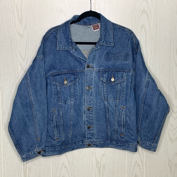 Vintage Planet Mars M&M Denim Jacket - Picture 1 of 5